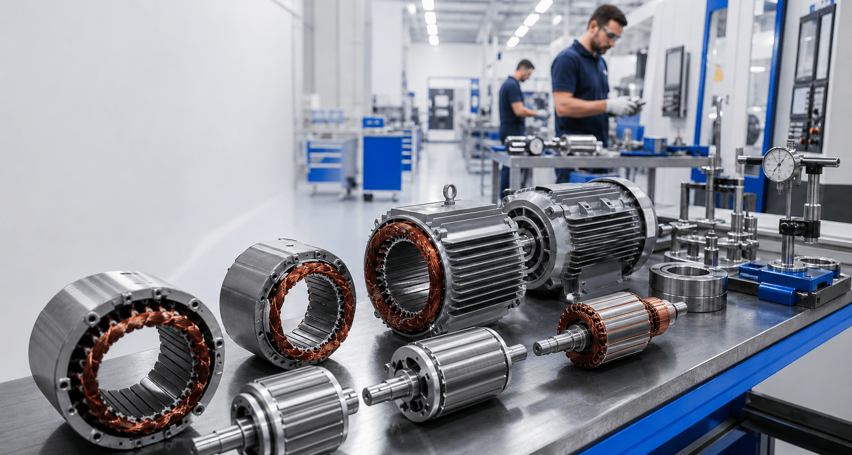 Electric motor components